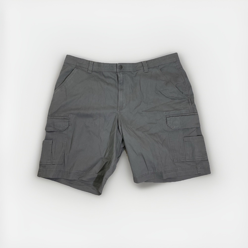 RedHead Fulton Flex Cargo Shorts Men's 44 Gray Grey Relaxed‎